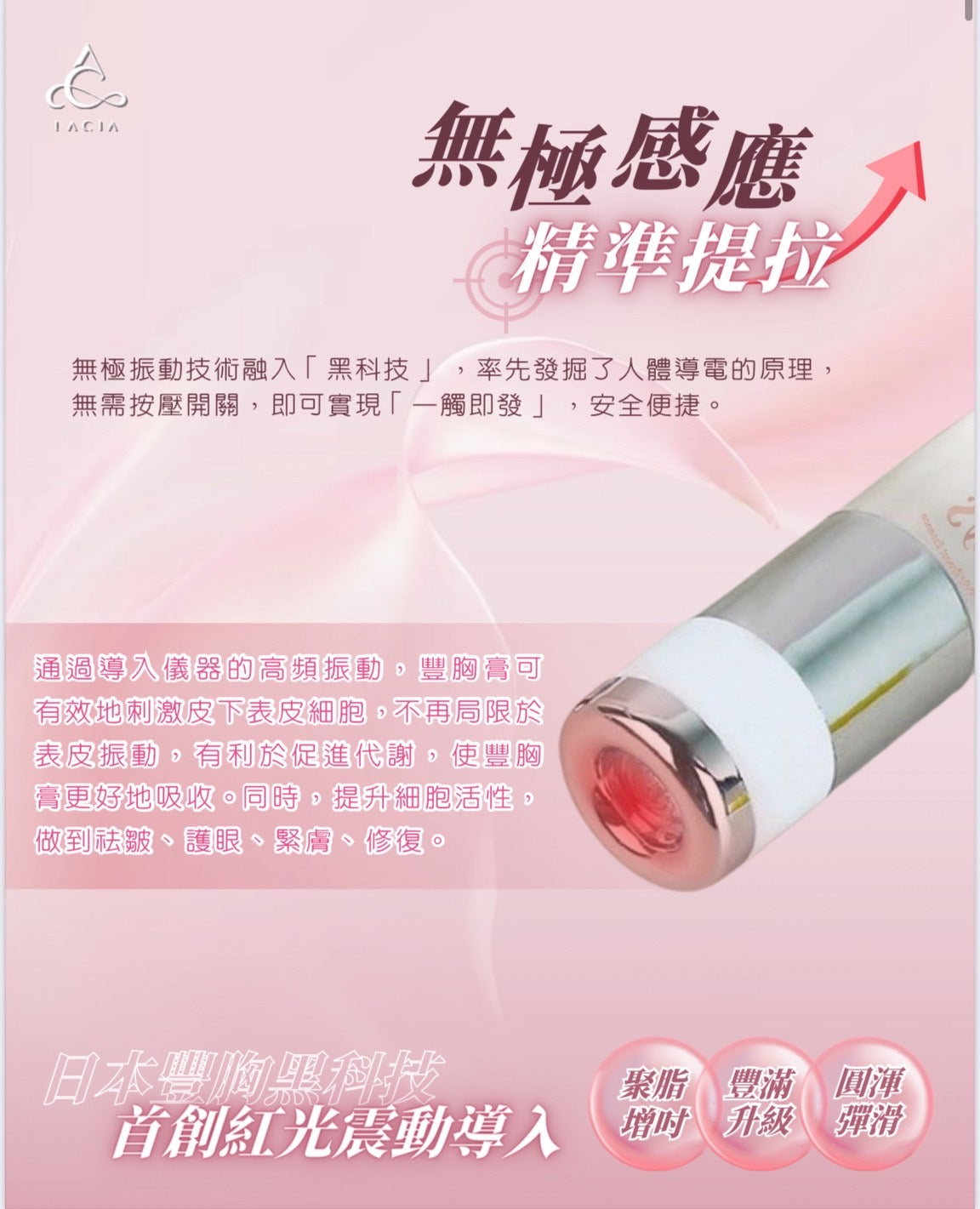 (Lacia) Lady S Advanced - 人體電流豐胸膏