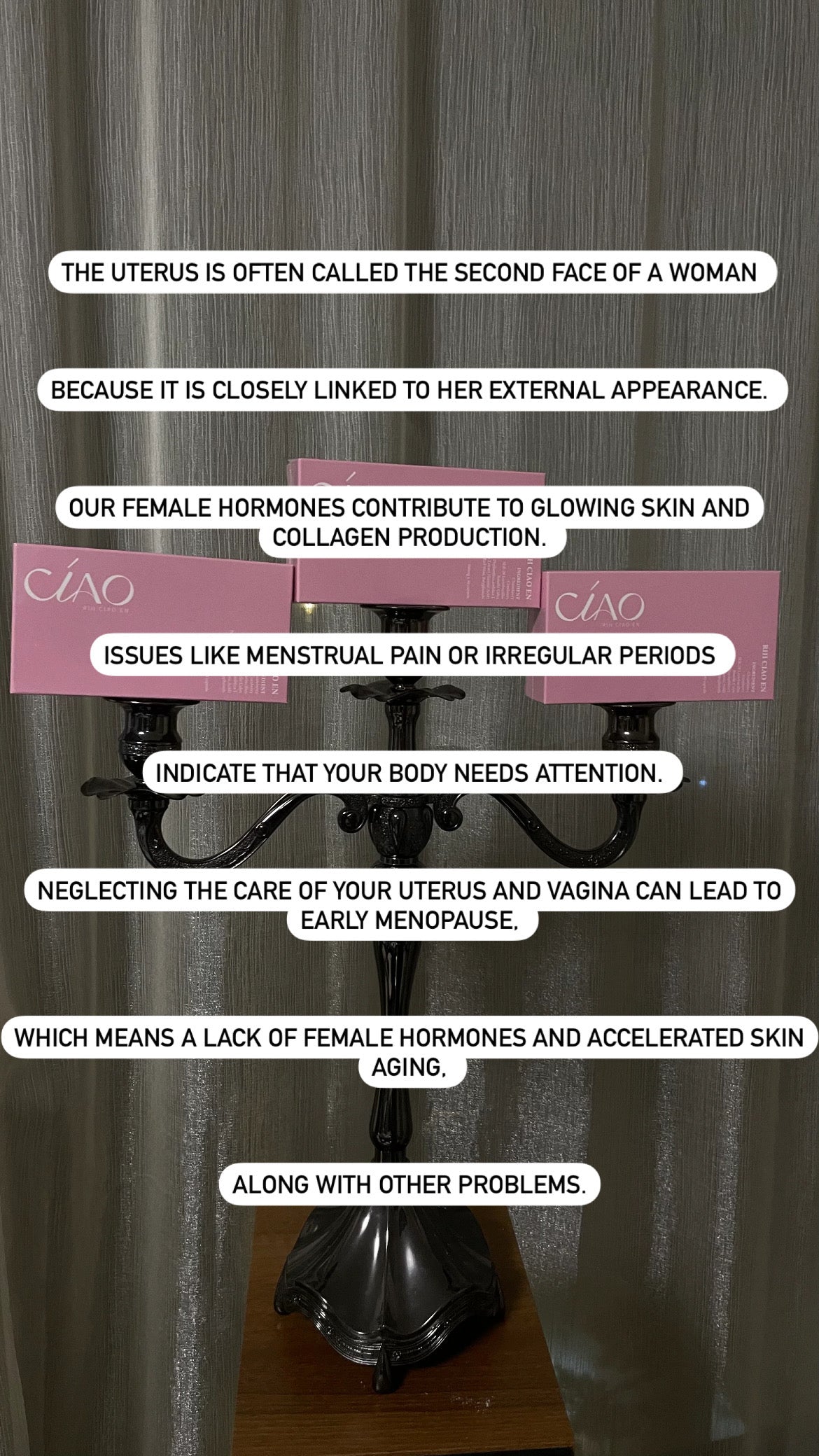 (CÍAO日喬恩) 好美莓私密膠囊 Gap Supplement for Uterus and Vaginal