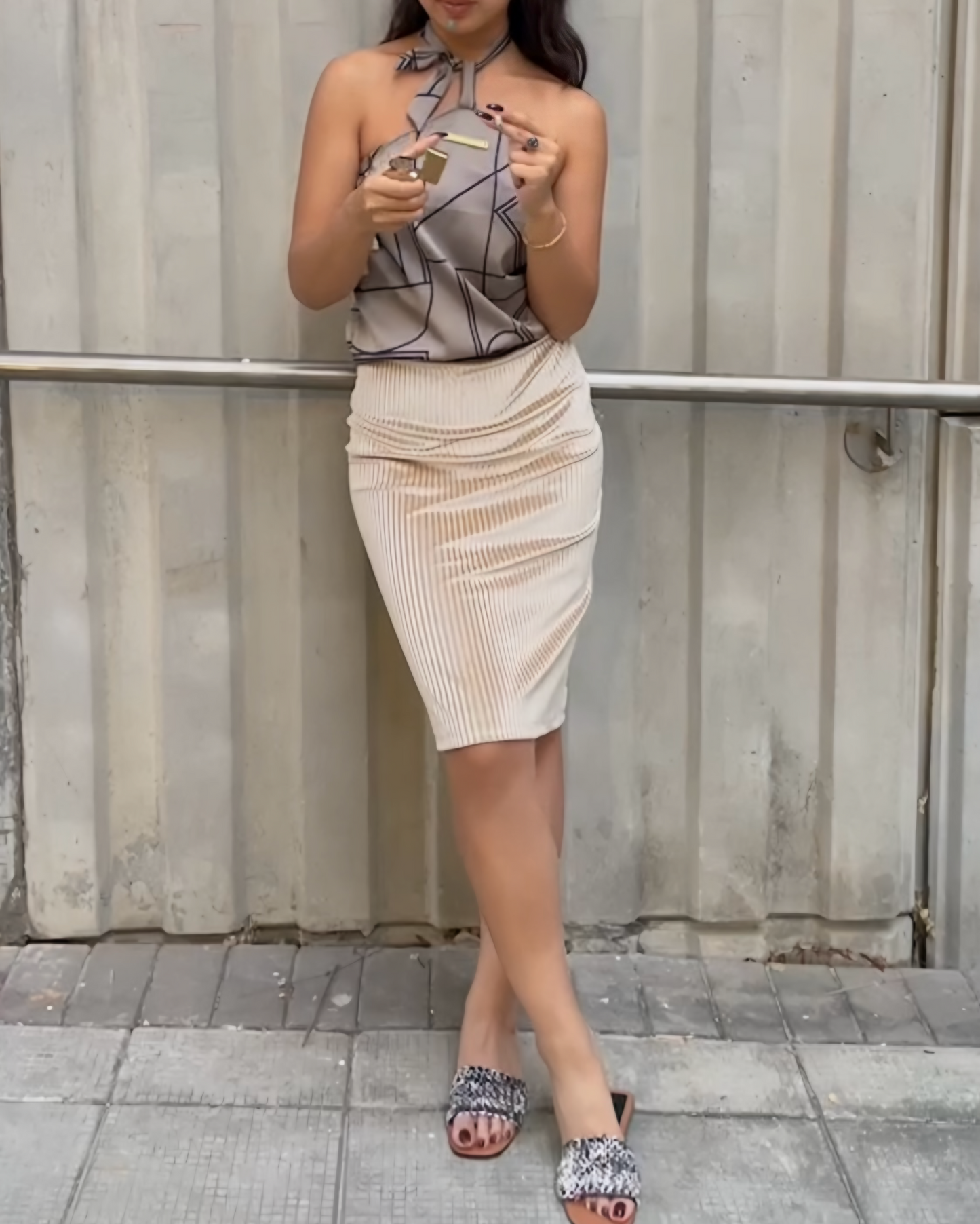 Ms.Ding Velvet Dress