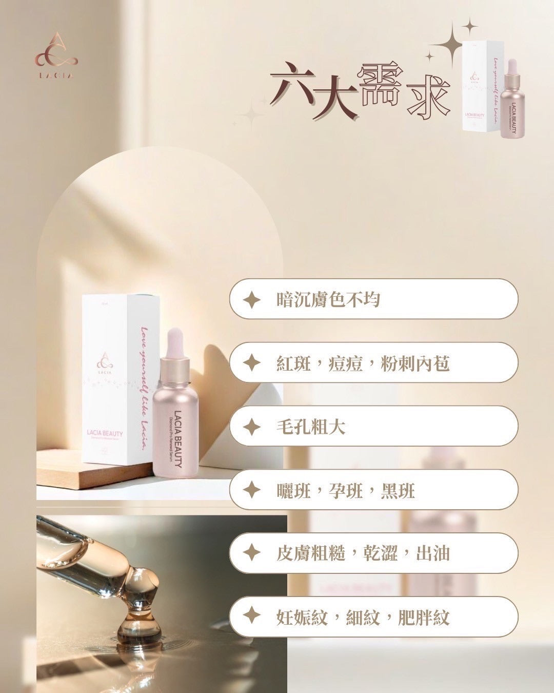 (Lacia) Diamond Pro液態皮秒更新煥膚油 升級版