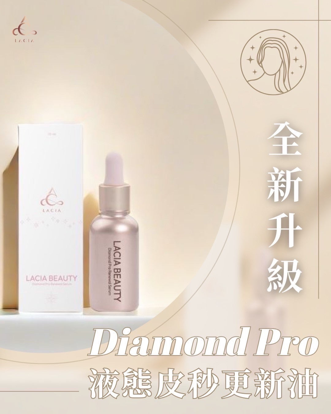 (Lacia) Diamond Pro液態皮秒更新煥膚油 升級版