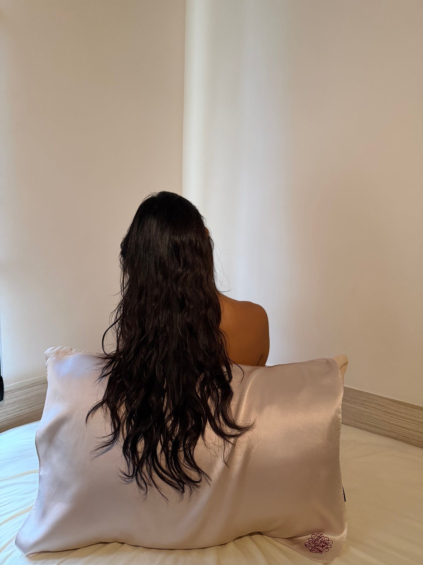100%桑蠶絲枕頭套枕頭巾Mulberry Silk Pillow Cover
