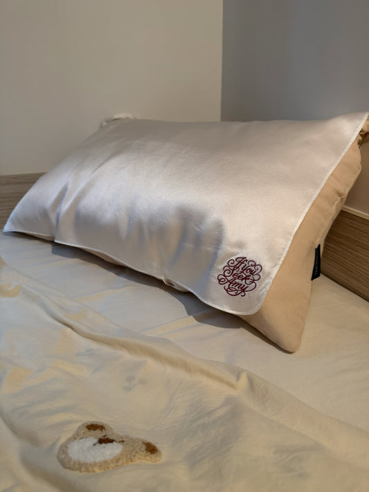 100%桑蠶絲枕頭套枕頭巾Mulberry Silk Pillow Cover