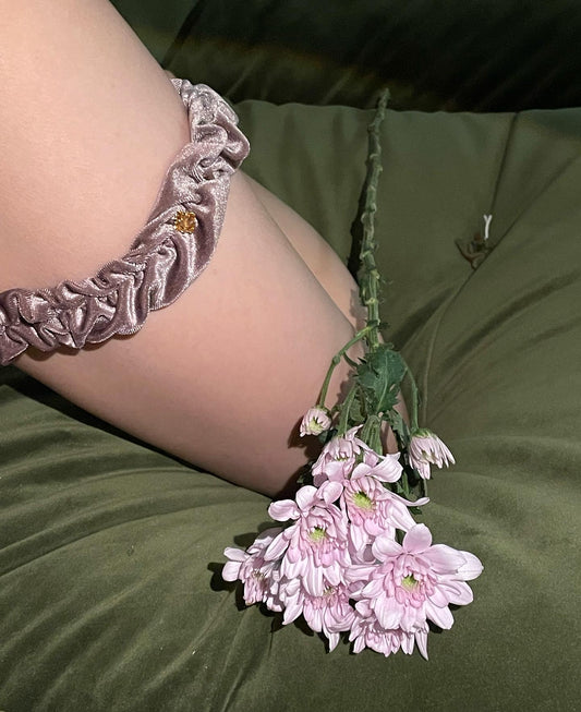Velvet Valentine Garter