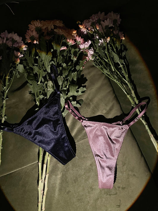 Velvet Valentine Thong